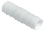 Raccordo Diritto per Tubo Spirolato Condensa Clima D.16 Bianco Pvc