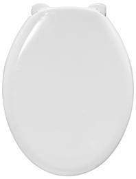 Sedile Wc Serie Quarzo Ideal Standard Bianco con Cerniere Plastica