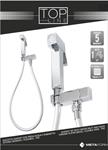 Completo Doccia Duplex C/Presa e Rubinetto Top Line Metaform Cromo