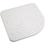 Pedana per Doccia in Plastica Cm 58 x 58 Oasi Bianco