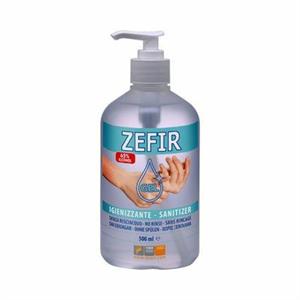 Igienizzante Zefir Gel Detergente Mani 65% Alcool ml 500 C/Dosatore