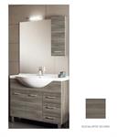 Mobile Bagno Lavabo Ceramica Pensile Specchio CmL105xH196P48 EUSC