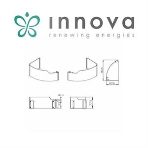 Piedini per Copertura Tubi da Pavimento Colore Bianco LCO157II
