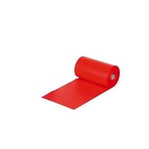 Benda Identificazione Copertura Tubazioni Rotolo Rosso  H.100mmx25mt