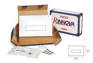 Ricambi Pucci Kit delle Placche Sara 280x180 C/Spess.10 mm  80179680