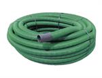 Tubo in HDPE Corrugato Fessurato Drenaggio Verde D.110xint.94  Rt.50