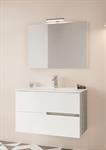 Mobile Bagno Sospeso due Cassettoni e Specchio Eva 80 Savinidue RF