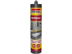 Silicone Bianco Universale Acetico Soudal 280 ml