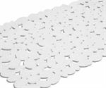 Tappeto in Gomma per Vasca Bali Bianco Metaform Cm 70x35