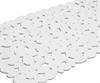 Tappeto in Gomma per Vasca Bali Bianco Metaform Cm 70x35