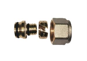 Adattatore Dado Anello Portagomma per Tubo Multist.D.16x1/2x2 RTM