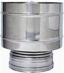 Fumaiolo 4 Venti Doppia Parete Acciaio Inox Aisi 316L/304 D.100/150