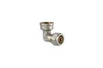 Raccordo Tubo Multistrato Strig.Fisso TDM Gomito Femmina D.20x3/4x2