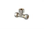 Raccordo Tubo Multistrato Strig.Fisso TDM Tee Femmina D.16x1/2x16x2