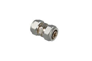 Raccordo Tubo Multistrato Stringer.Fisso TDM Giunto Doppio D.20x20x2