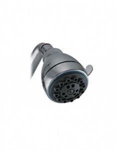 Soffione Doccia Tondo Cromo THREE Jet 3 Funzione D.1/2 Idro