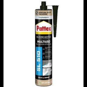 Silicone Trasparente Pattex SL 510 PREMIUM Henkel Sigillante Acetico