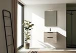 Mobile Bagno Sospeso due Cassettoni e Specchio CONFORT 61 Intonico A