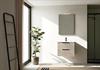 Mobile Bagno Sospeso due Cassettoni e Specchio CONFORT 61 Intonico A