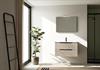 Mobile Bagno Sospeso due Cassettoni e Specchio CONFORT 101 Intonico
