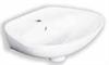 Lavabo Nani Wash Basin 45CM 447x319x160 Bianco Easil Euro Anchor
