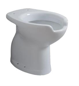 Vaso Disabile WC S Type Scarico Pavimento S 520x375x490 Bianco Easil