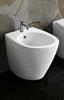 Bidet Filo Muro Tondo BACK TO WALL Rimless 530x360x420 Bianco Easil