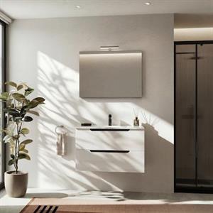 Mobile Bagno Sospeso due Cassettoni e Specchio COMFORT 90 Savinidue