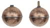 Sfera con Reggisfera in Rame Scorrevole D.150 1