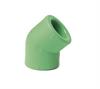 Raccordo PP-R Random a Saldare Gomito 45° Femmina Femmina D.20x20