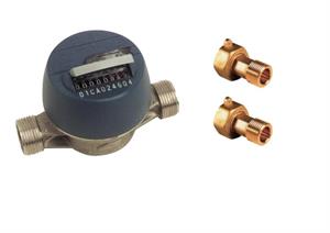 Contatore Acqua Asciutto Bosco Completo di Raccordi e Bollo D.1