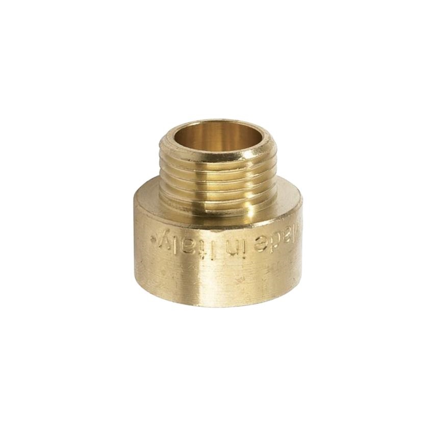 Raccordo In Ottone Per Tubo – Filetto Maschio M12-1.75 X Attacco Per Tubo 12 Mm – 2 Pezzi