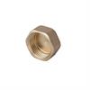 Raccordo Ottone Giallo Tappo Femmina D.11/2