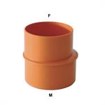 Aumento Pvc Rosso ad Incollaggio D.140x160