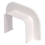 Passaggio Muro Base per Canalina per Clima PVC Bianca H65mmxP90mm