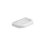 Porta Sapone Serie Linea Metaform Bianco Cm 16x11