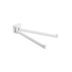 Porta Asciugamano Snodo Serie Linea Metaform Bianco Cm 41