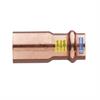 Raccordo in Rame Pressare Acqua/Gas Manicotto Ridotto MF D.18x12