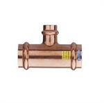 Raccordo in Rame a Pressare Acqua/Gas Tee Ridotta D.15x15x12