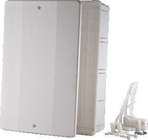 Cassetta per Collettori Te-Sa in Plastica con Supporti Cm 30x53x9