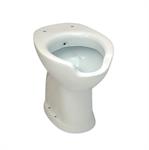 Vaso Bidet Ergonomico per Disabili Sc.Pavimento Bianco C/Kit Erogaz.