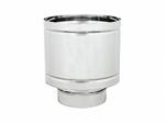 Cappello 4 Venti Base Tonda Acciaio Inox Aisi304 Monoparet.S/G.D. 80