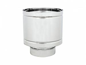 Cappello 4 Venti Base Tonda Acciaio Inox Aisi304 Monoparet.S/G.D.120