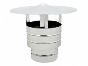 Cappello Cinese Antivento/Antipioggia Acciaio Inox Aisi304 S/G.D.100